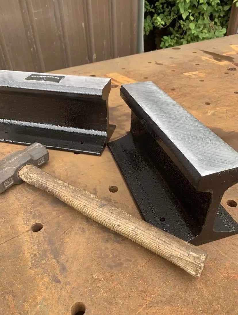 12 inch anvil reclaimed railway track industrial