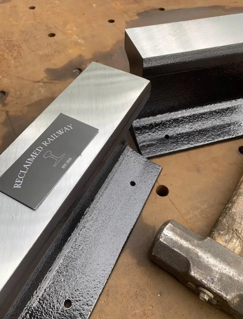 10 inch anvil reclaimed railway track industrial