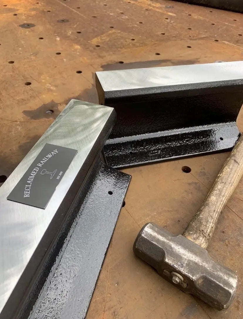 12 inch anvil reclaimed railway track industrial