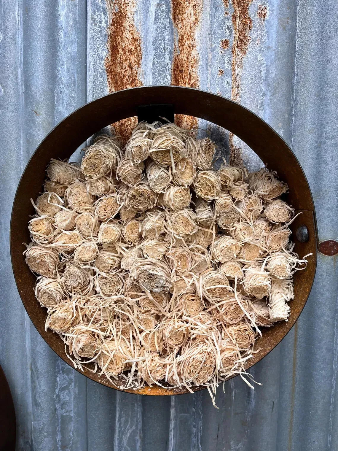 Fire Wood Storage Rings