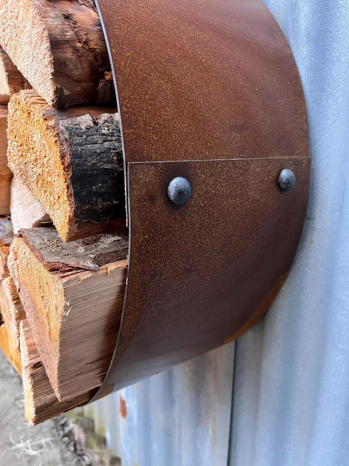 Fire Wood Storage Rings