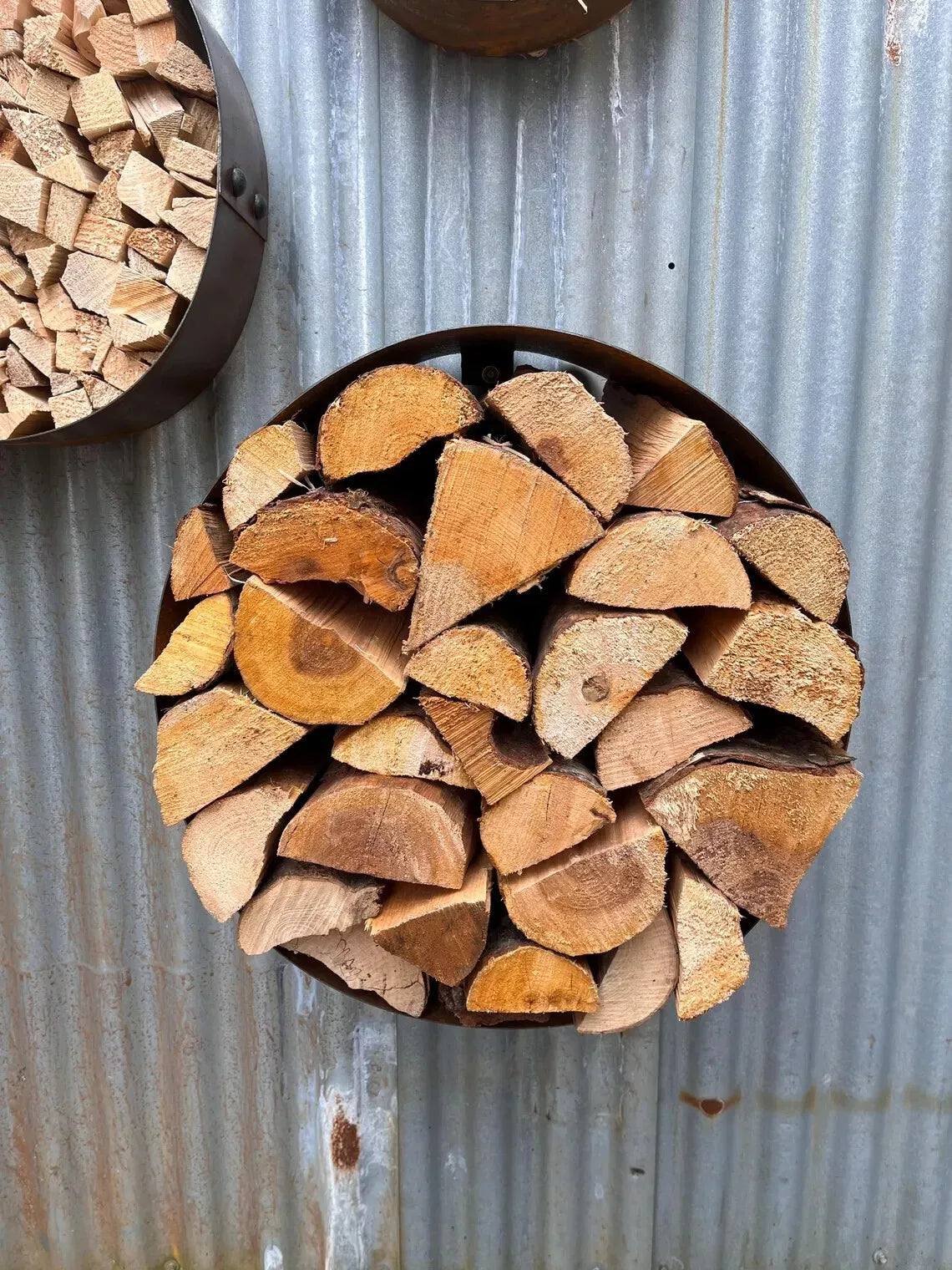 Fire Wood Storage Rings