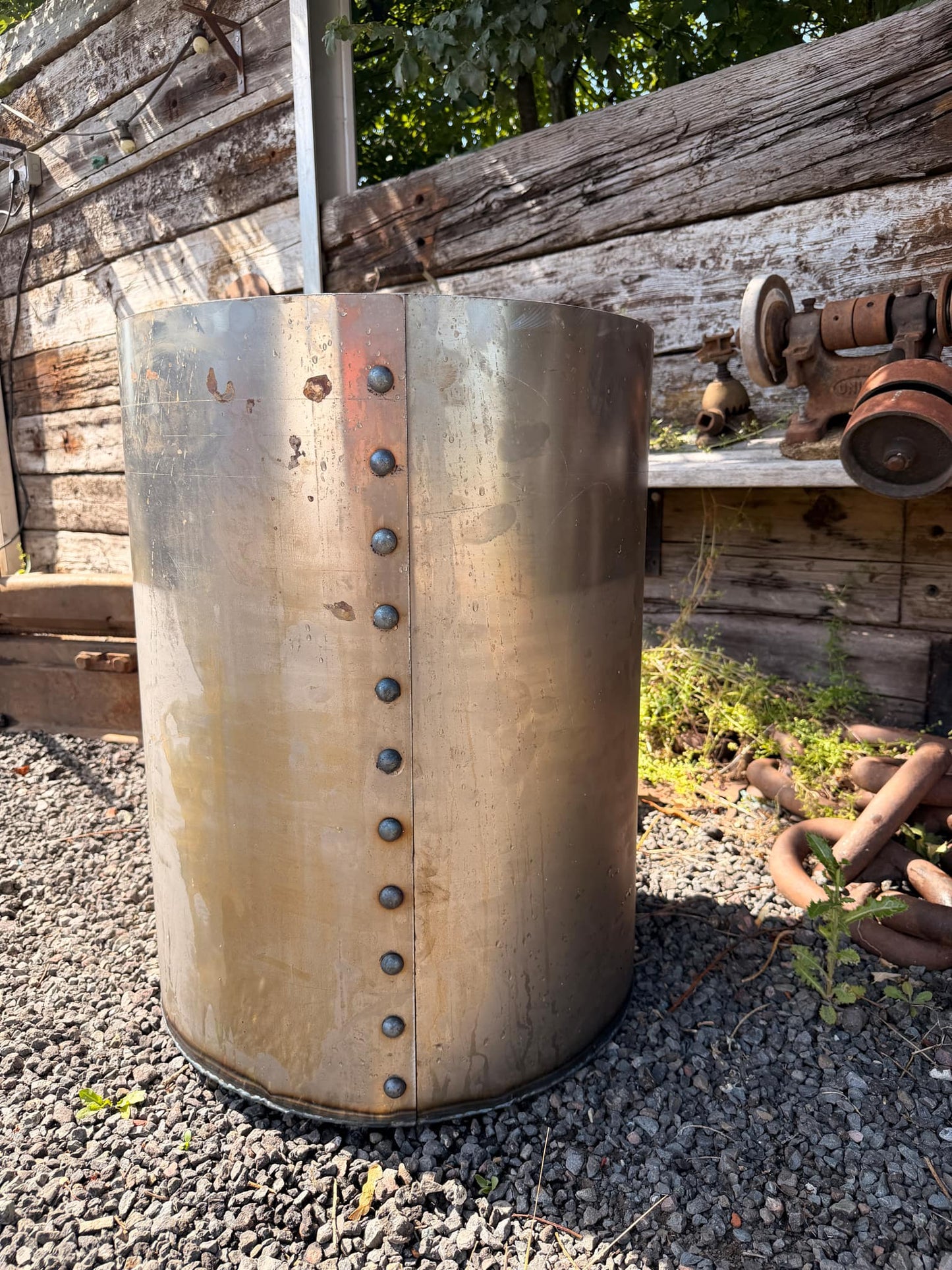 Riveted Water Butt