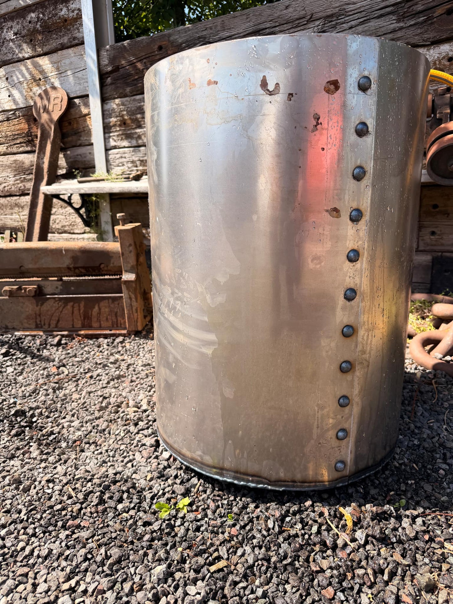 Riveted Water Butt