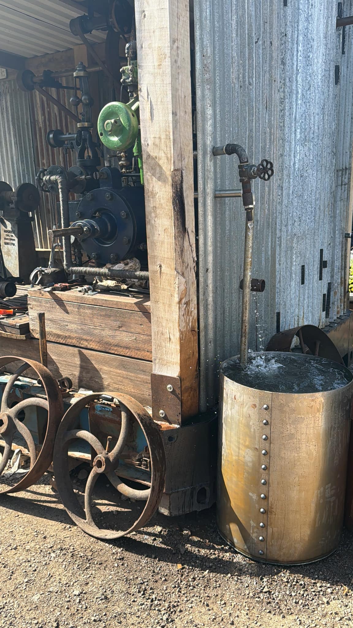 Riveted Water Butt