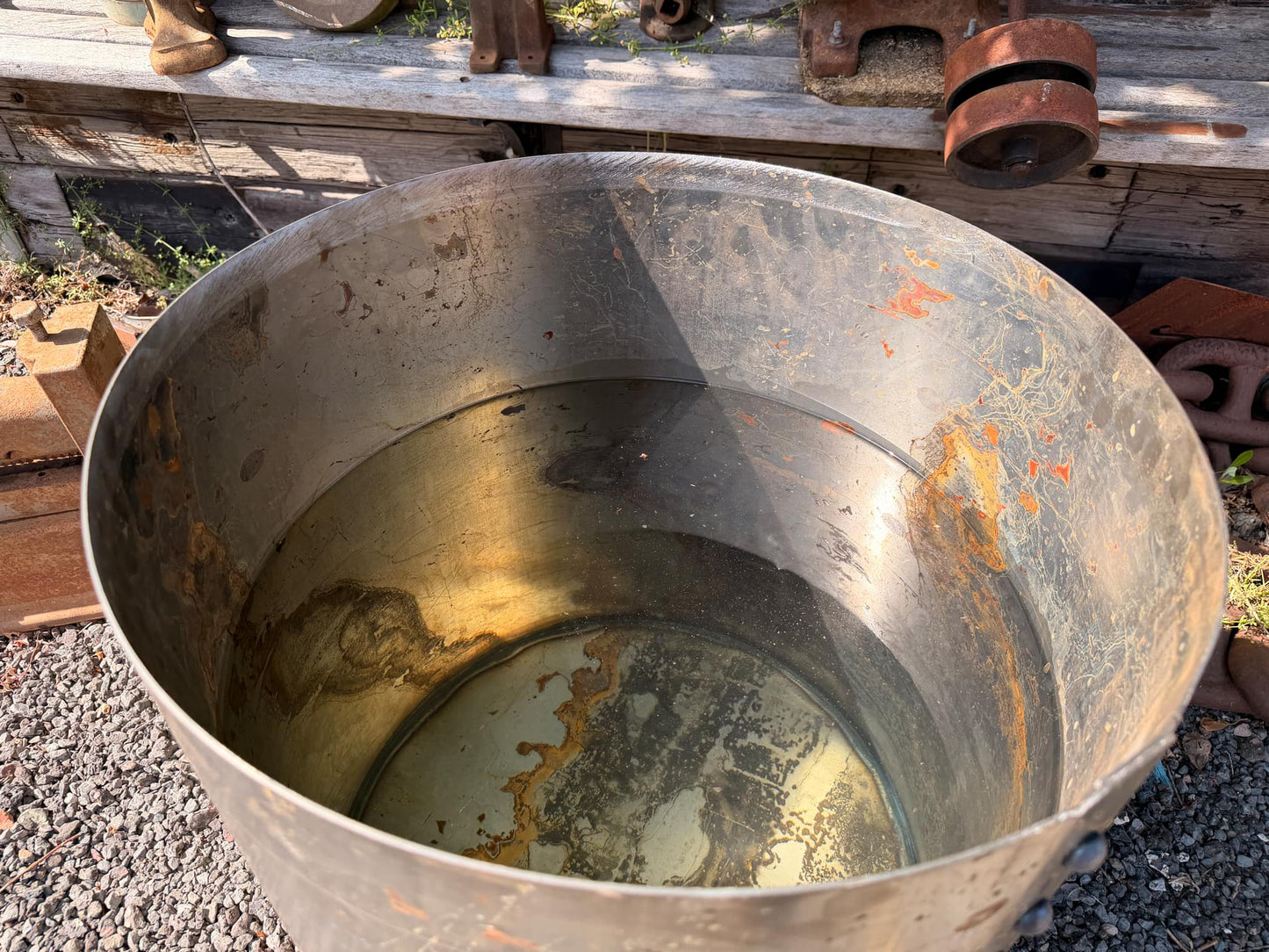Riveted Water Butt