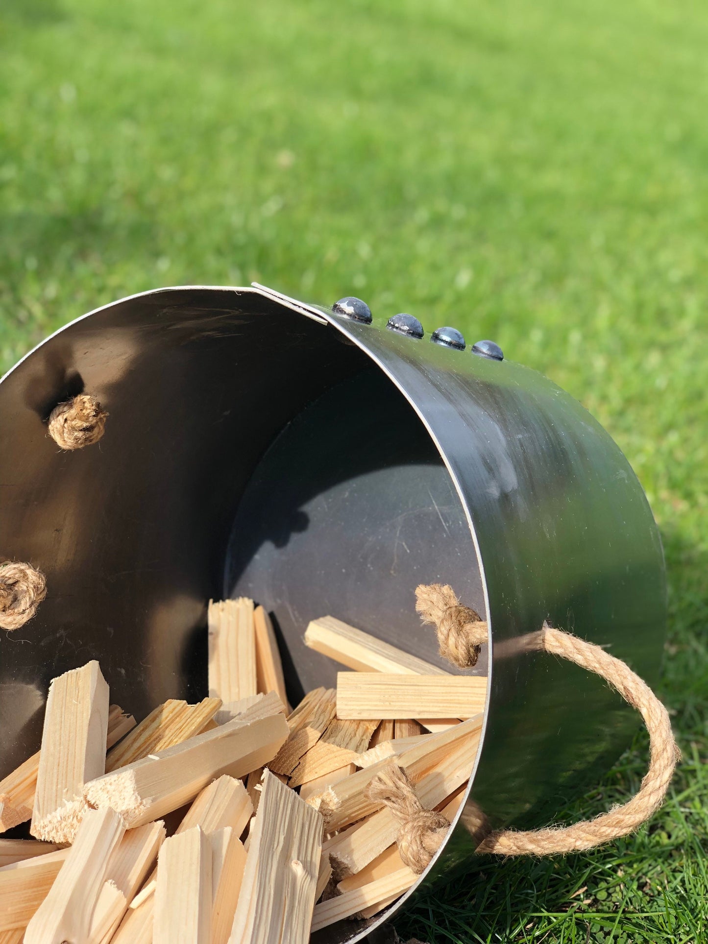 Riveted Steel Basket